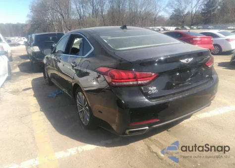 2017 Genesis G80 3.8 from USA, damaged, VIN KMHGN4JE7HU178215